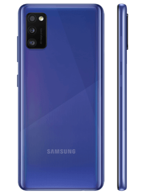 Blau.de - Samsung Galaxy A41 (blau / hinten und seitlich)