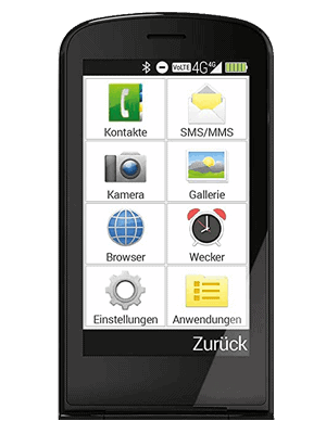 Blau.de - Emporia Smart Touch - Display / Apps