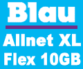 Blau Allnet XL Flex mit 10 GB