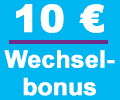 10 € Bonus für den Wechsel zu Blau.de