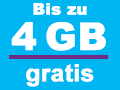 Bis zu 4GB Datenvolumen gratis bei Blau.de