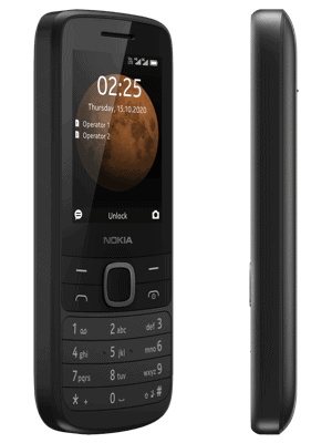 Blau.de - Nokia 225 4G - schwarz / seitlich