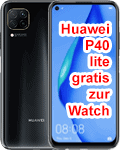Huawei P40 lite gratis zur Watch - bei Blau.de