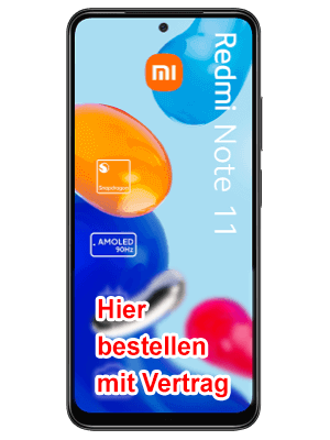 Blau.de - Xiaomi Redmi Note 11 - hier kaufen / bestellen