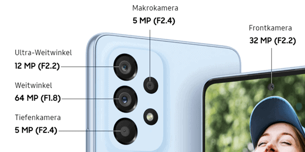 Kamera vom Samsung Galaxy A53 5G