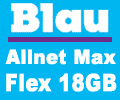 Blau Allnet Max Flex mit 18GB