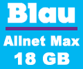Blau Allnet Max mit 18GB
