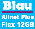Blau Allnet Plus Flex mit 12GB