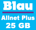 Blau Allnet Plus mit 25GB