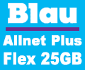 Blau Allnet Plus Flex mit 25GB