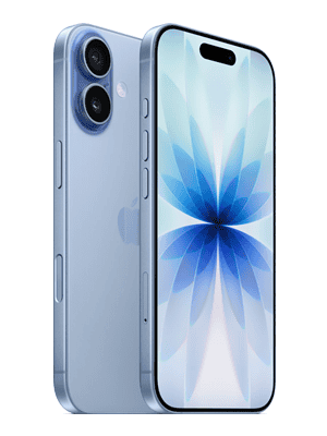 iPhone 17 in Farbe nebelblau (mistblue) bei Blau.de