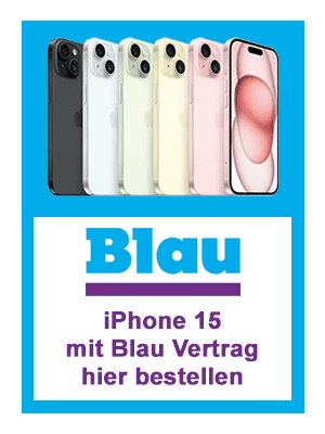 Apple iPhone 15 mit Vertrag bei Blau.de kaufen