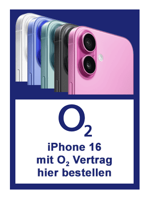 Apple iPhone 16 mit Vertrag bei o2 kaufen