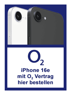 Apple iPhone 16e mit Vertrag bei o2 kaufen