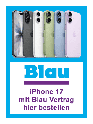 Apple iPhone 17 mit Vertrag bei Blau.de kaufen