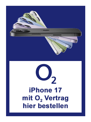 Apple iPhone 17 mit Vertrag von o2 kaufen