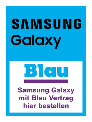 Samsung Galaxy Handy mit Vertrag bei Blau.de kaufen