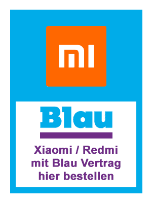 Xiaomi / Redmi Handy mit Vertrag bei Blau.de kaufen