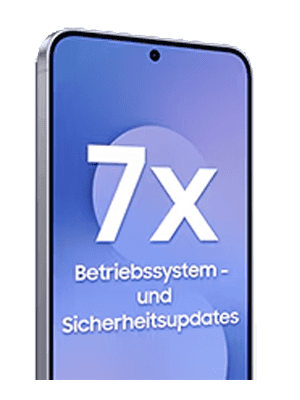 Blau Vertrag mit Samsung Galaxy S25 FE und Update-Garantie