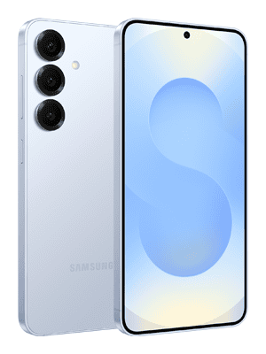 Samsung Galaxy S25 in Farbe hellblau (icyblue) bei Blau.de