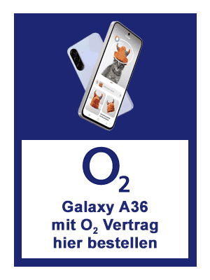 Samsung Galaxy A36 5G mit Vertrag bei o2 kaufen