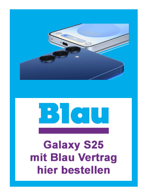 Samsung Galaxy S25 mit Vertrag bei Blau.de kaufen