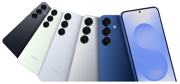 Farbauswahl vom Samsung Galaxy S25