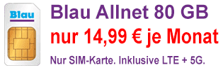 Blau Allnet XL (Promo) Aktion