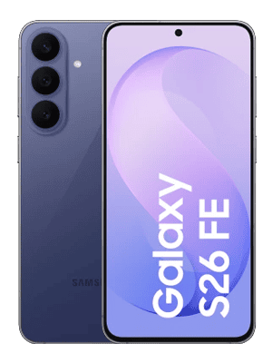 Samsung Galaxy S26 FE in blau lila / blueberry mit Blau Vertrag